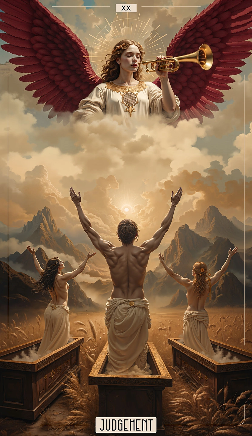XX - JUDGEMENT | Major Arcana Tarot Card Meaning